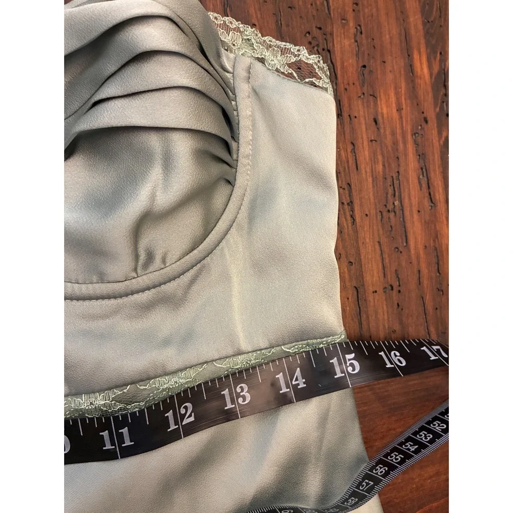 ASTR The Label Satin Maxi Dress, Women's size Medium - Picture 3 of 6